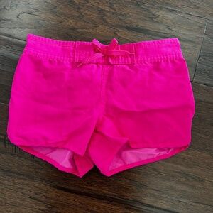 OP Hot Pink Swim Shorts Girls Size M (7-8)